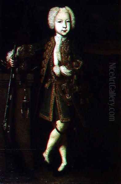 Portrait of a Boy with a Gun, 1720-30 - view 1