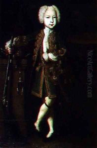 Portrait of a Boy with a Gun, 1720-30 by Louis Caravaque