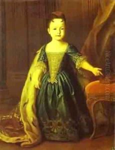 Portrait Of Natalia Petrovna C 1722