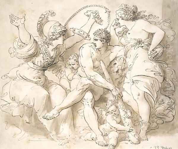 Hercules at the Crossroads - view 1