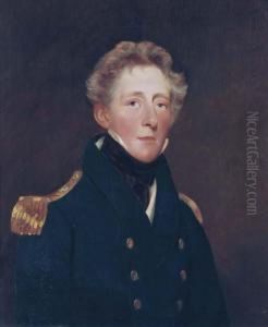 Portrait Of A Gentleman, Said To Be Captain Thomas Wrencarter