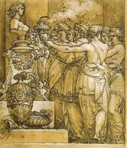 Solomon sacrificing to the idols by Giuseppe Cades