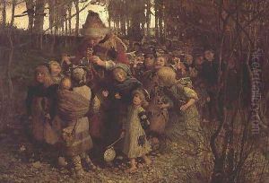 The Pied Piper of Hamelin, 1881 by James Elder Christie