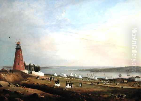 Entertainment of the Boston Rifle Rangers 1830 - view 1