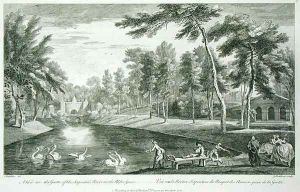A View to the Grotto of the Serpentine River in the Alder Grove at Stowe, 1753 A View to the Grotto of the Serpentine River in the Alder Grove at Stowe, 1753