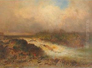 Children At A River Rapids