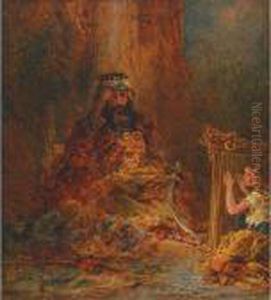 Saul And King David by Otto Reinhard Jacobi