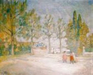 Morgen I Granada 1920 by August Jacobsen