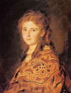 Junge Frau (Young Woman) by Hans (Johann von Strasiripka) Canon