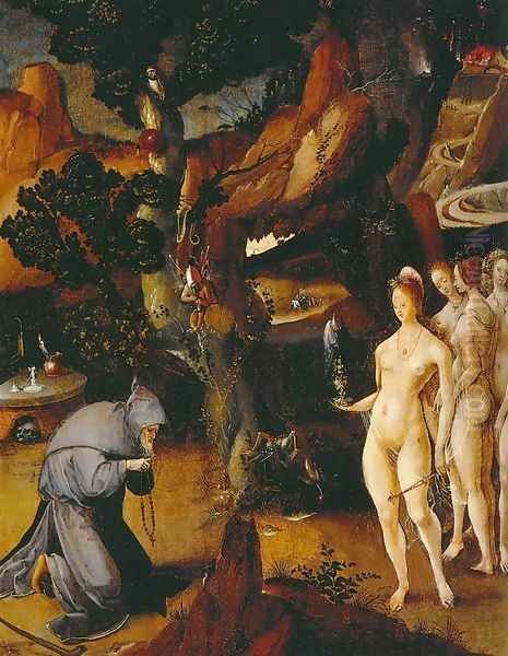 Temptation of St Anthony c. 1520 - view 1