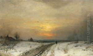 Signiert Unten Rechts: S. Jacobsen. by Sophus Jacobsen