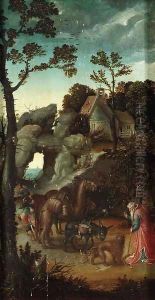 The Legend of Saint Jerome and the Animals by Jan Wellens de Cock