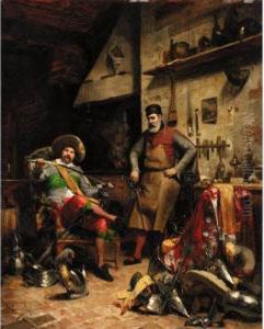 A Fine Blade by Sir Alfred East