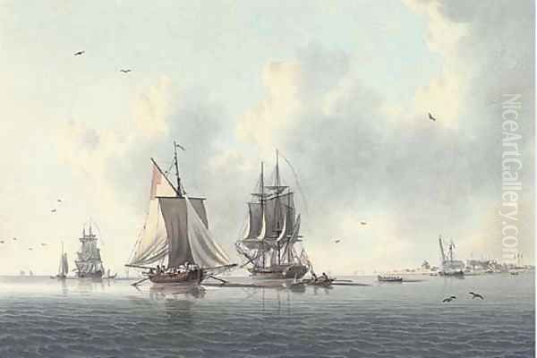 A light breeze off Sheerness - view 1