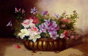 Summer Blooms in an Urn