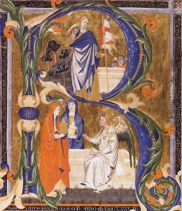 Initial R by Don Simone Camaldolese