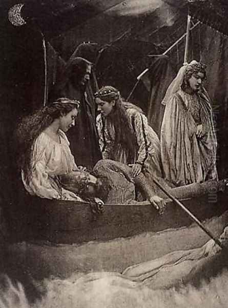 The Passing of Arthur - view 1