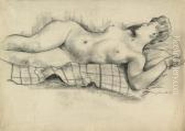 Liegender Weiblicher Akt - view 1