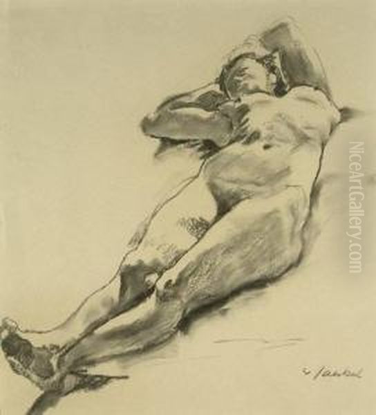 Liegender Weiblicher Akt - view 1
