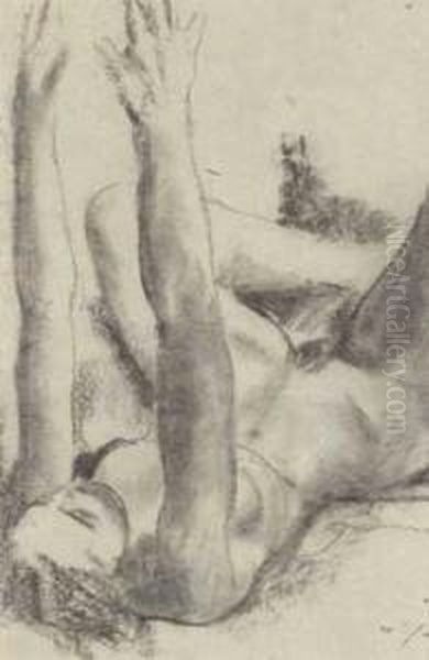 Liegender Weiblicher Akt - view 1