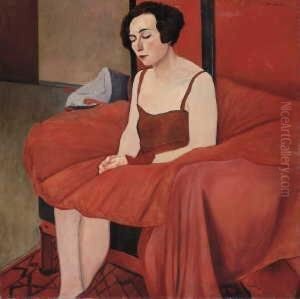 Die Rote Tanzerin by Willy Jaeckel