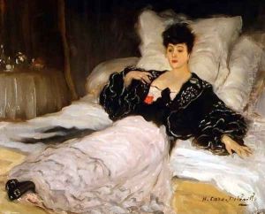 Deep in Thought by Henry Caro-Delvaille