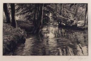 Paesaggio Fluviale by Georg Jahn