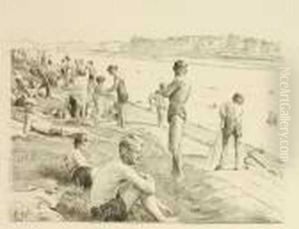 Am Elbstrand.1930 - view 1