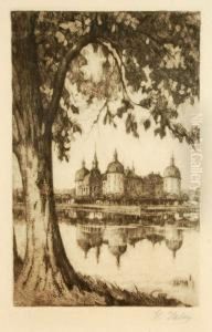 Blick Auf Schlosmoritzburg by Georg Jahn