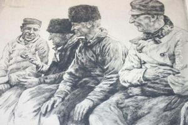 A Group Of Two Prints Depicting Working Men - view 1