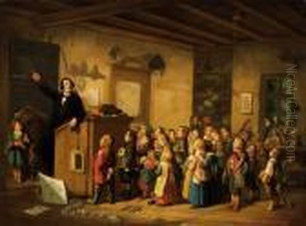 At School, 1866 - view 1