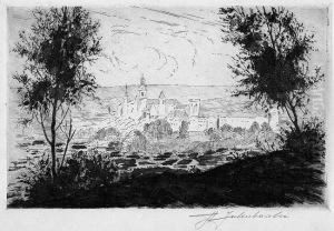 Widok Na Wawel by Stanislaw Jakubowski