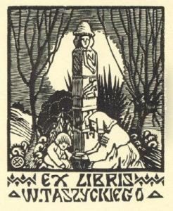 Exlibris W.taszyckiego by Stanislaw Jakubowski