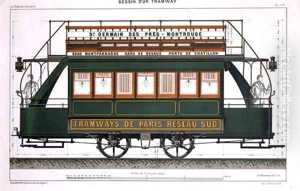 Design for a Tram - view 1