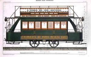 Design for a Tram by A. Cheneveau