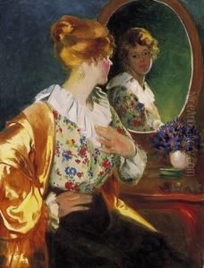 In Front Of A Mirror