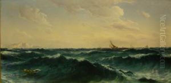 Shipping Off The Coast - view 1