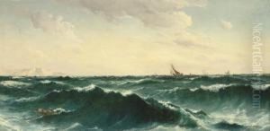 'hull Down', Off Cornwall by David James