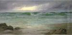 Sunset From The Beach by David James
