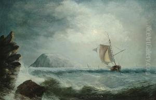 Sailing Off A Moonlit Shore - view 1