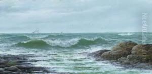 Crashing Waves At Mount Bay Cudder Point