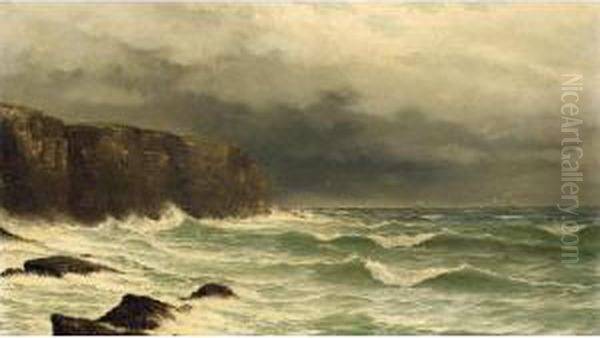 Rollers Off A Headland - view 1