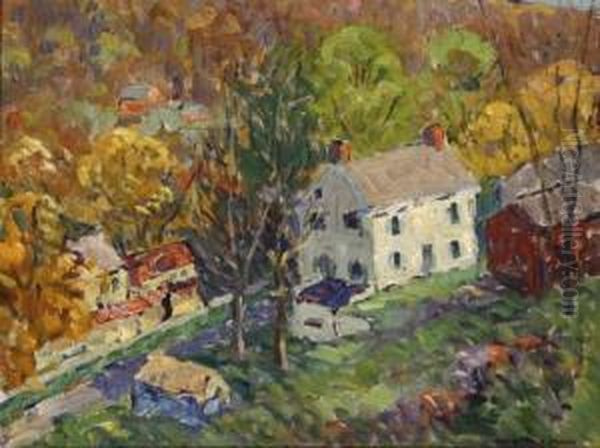 A Pennsylvania Autumn Landscape - view 1