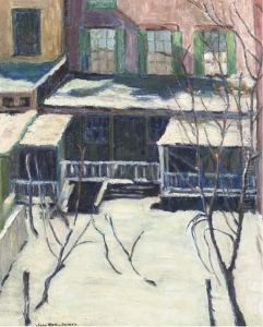 Backyard In Greenwich Village