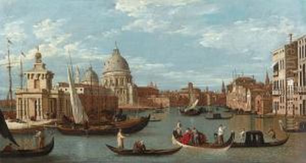 Veduta Dell""ingresso Del Canal Grande Dal Bacino Di San Marco - view 1