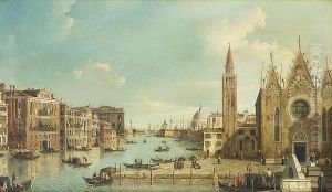 The Grand Canal, Venice From Santa Maria Della Carita To The Bacino Di San Marco
