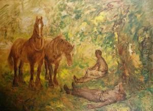 Ploughmen Resting