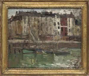 Dieppe Harbour by Alexander Jamieson