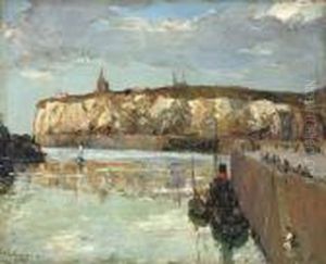 Dieppe Harbour by Alexander Jamieson
