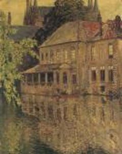 Le Quai Du Rosaire, Bruges by Alexander Jamieson